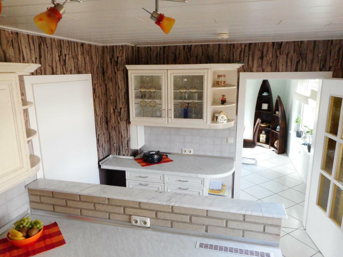 Modernes Ferienhaus Der Besonderen Art Mit Garten レーネ エクステリア 写真